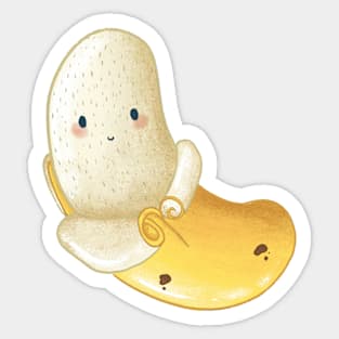 Cute Fruit Banana design Sticker